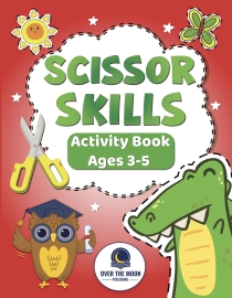 Scissor Skills Activity Book for 3-5 Year Olds