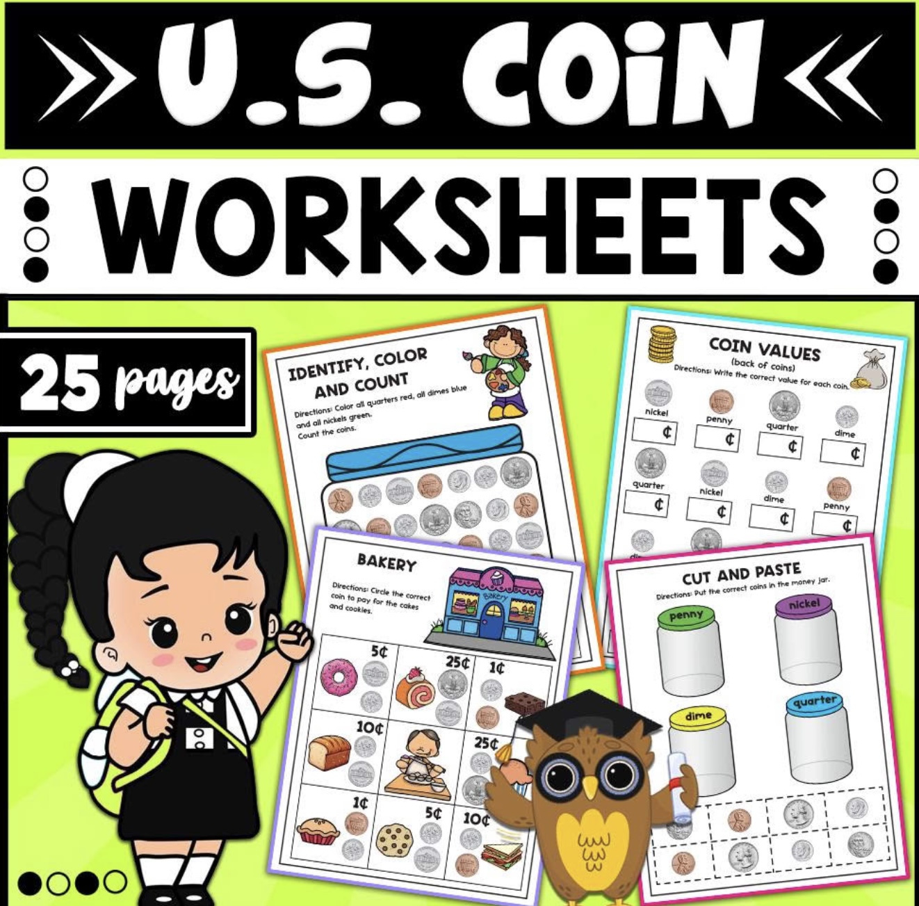 Digital downloads - educational workbooks